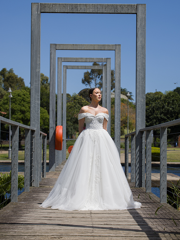 Ella A-Line Wedding Dress | MSL9118