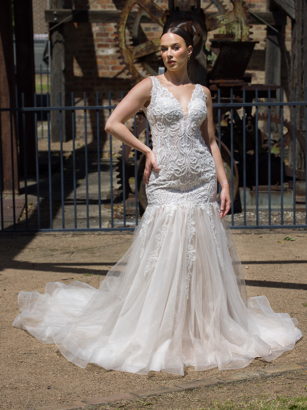 Hazel Mermaid Wedding Dress | MSL9154