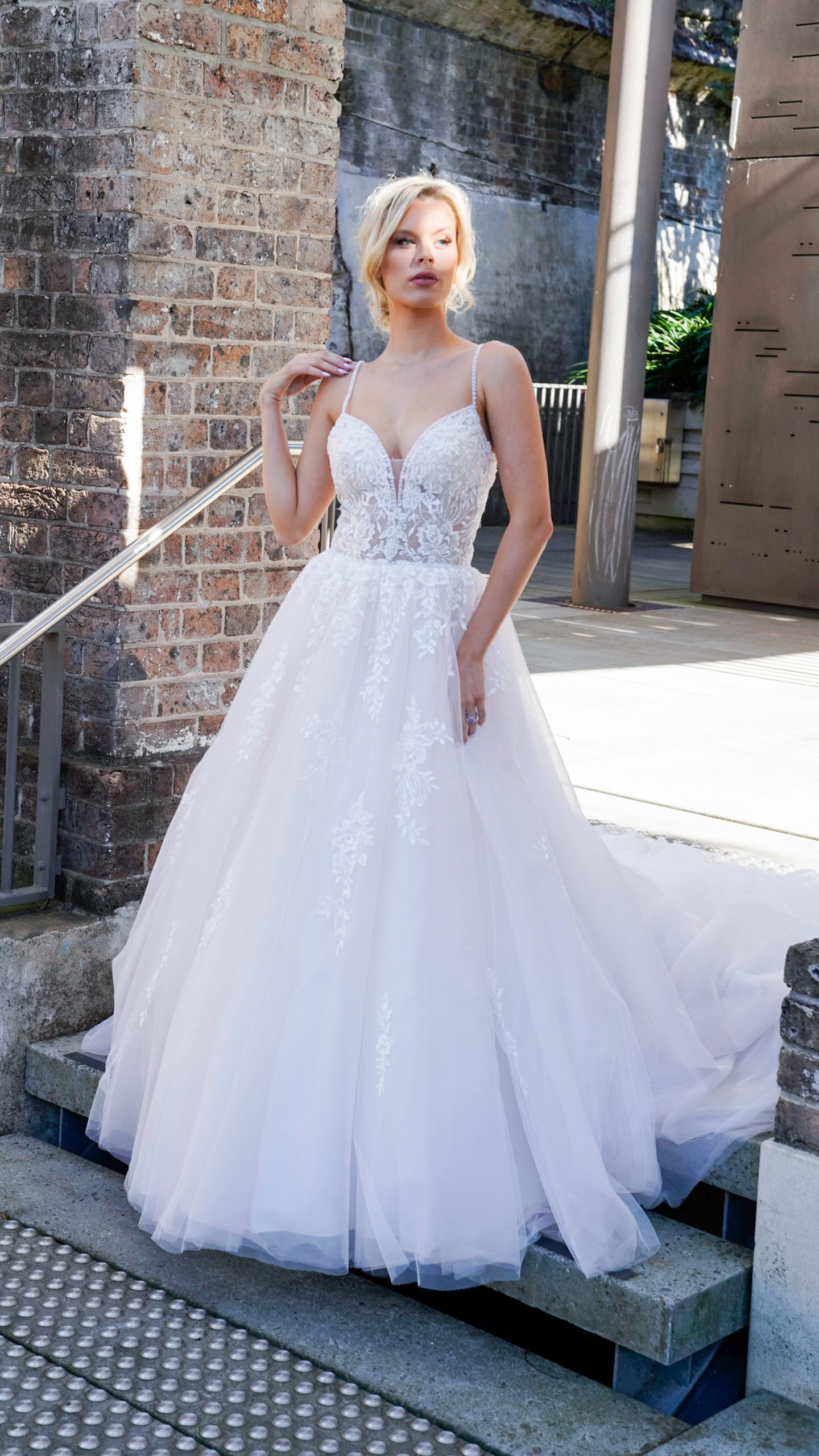 Christine's Galia Lahav Wedding Dress on Selling Sunset | POPSUGAR Fashion